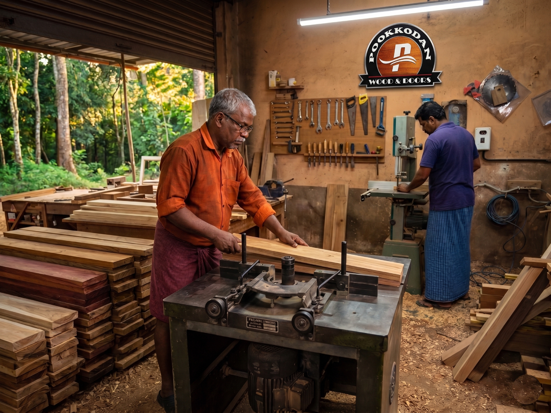 Pookkodan Wood & Doors Showroom